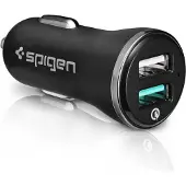 Spigen F27QC, Adaptateur pour véhicule, Noir
