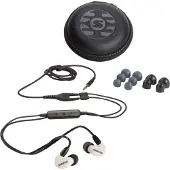 Shure AONIC 215 - Écouteurs intra-auriculaires avec transducteur unique et câble de 3,5 mm (blanc)