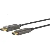 Microconnect DP-HDMI-1500V1.4OP Adaptateur de câble vidéo 15 m DisplayPort Noir (W125825210) (15 m), Câble vidéo, Noir