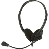 Sencor SEP 252 (Filaire), Casque micro de bureau, Noir