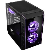 Kolink Citadel Glass SE Micro Tower Black GEKL-084 2.5, 2 ARGB