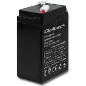 Qoltec Batterie AGM 6V | 4.5Ah