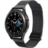 DUX MILANESE bracelet magnétique en acier inoxydable 20 mm noir