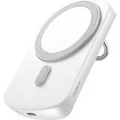 JOYROOM Banque d'énergie inductive 6000Mah avec anneau et support jusqu'à 20W blanc (Jr-W030)