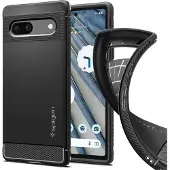Spigen Coque Rugged Armor Google Pixel 7a - Noir