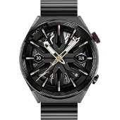RUBICON RNCE99-2 Smartwatch Noir et Noir + Bracelet silicone noir
