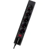 Tracer PowerGear 5m Black power strip
