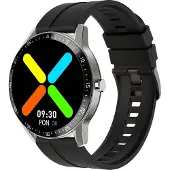 G. Rossi Montre intelligente pour hommes Samuell noir et argent Taille unique
