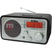 Eltra Kormoran Portable Analogique Noir, Argent (FM, LW), Radio, Noir, Argent