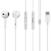 Huawei Kit stéréo original CM33 USB Type C blanc bulk