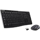 Logitech Wireless Combo MK270 - Ensemble clavier et souris - sans fil - 2.4 GHz - Laout : US Int (920-004508)