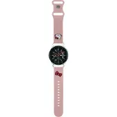 Hello Kitty Bracelet de montre universel en silicone rose 22 mm