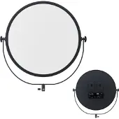 Newell Air Artha Max XL LED-Lampe (Éclairage annulaire, éclairage de studio), Lumière continue, Noir