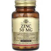 Solgar , Zinc, 50 mg, 100 Comprimés