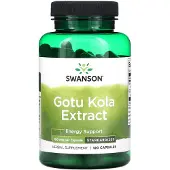 Swanson Health Extrait de Gotu Kola - Standardized 120 Capsules Health Products