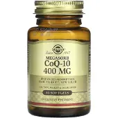 Solgar , Megasorb CoQ-10, 400 mg, 30 Gélules Molles