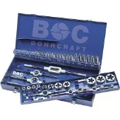 Bohrcraft Jeu de tarauds GW 20 DIN 352 HSS-G M3-M20 54 pcs.