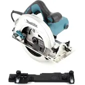 Makita HS 7601 1200 W Scie circulaire + 1x Lame de scie 190 mm MForce + 1x Guide d'adaptataur de rail C