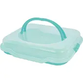 GIES Butler à gâteau, Boîte à gâteau, Turquoise