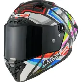 LS2 Ff805 Thunder Carbon Gp Aero Flash Full Face Helmet Multicolore L