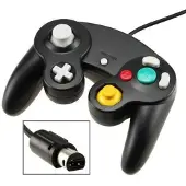 Infoboutik Manette De Jeux Pour Gamecube (Compatible Aussi Wii)