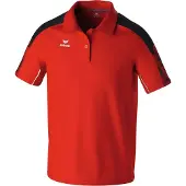 Erima T-Shirt fonctionnel rouge vif / noir / blanc