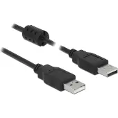 DeLOCK câble USB 2.0 A prise mâle USB 2.0 A prise mâle 1,0 m sch