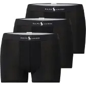 Ralph Lauren pour homme. 714965507006 Lot de 3 caleçons classiques en coton mélangé noir (L), Homewear