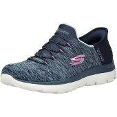 SKECHERS Slip on 'Slip-Ins Summits - Dazzling Haze' bleu foncé