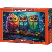 Castorland Puzzle 1000 pièces Trois Petits Hiboux 105175
