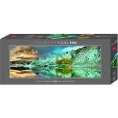 Heye Puzzle Panorama Lac Bleu (1000 Pièces, Multi-Couleur)