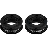 Sram End Cap Set Front Noir 15 x 110 mm