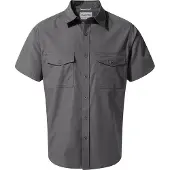 Craghoppers Kiwi Short Sleeve Shirt Bleu M Homme