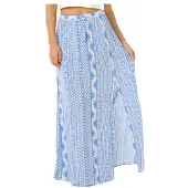Rip Curl San Carlos Maxi Long Skirt Bleu L Femme
