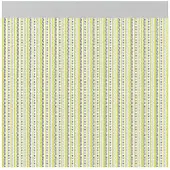 Acudam M63166 90x210 Cm Curtain Jaune