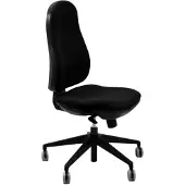 Aucune Chaise de Bureau Ergonomique Unisit Ariel Aier Noire