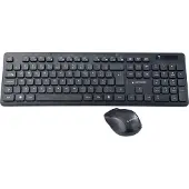 Gembird KBS-WCH-03-DE Kabelloses Desktop-Set schwarz DE-Layout