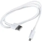 Samsung ECB-DU4AWE Câble de données micro-USB vers USB 1 mètre blanc en vrac