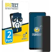 BROTECT Film anti-regards Anti-Spy Privacy Film de protection contre la lumière bleue (Oppo A74), Téléphone portable : film de protection, Bleu