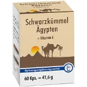 Pharma Peter GmbH Cumin noir d'Egypte + vitamine E en gélules, 60 gélules