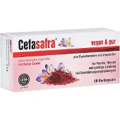Cefak KG Cefasafra gélules pour le psychisme, les nerfs et les performances intellectuelles, 50 gélules