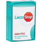Hübner Naturarzneimittel GmbH Comprimés LactoStop 5500 FCC en cas d'intolérance au lactose, 120 comprimés