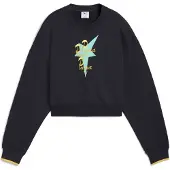 Puma Road To Unity Oversized Graphic Sweatshirt Bleu XL Femme