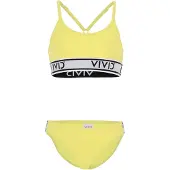 Vivid Bikini jaune / gris clair / noir