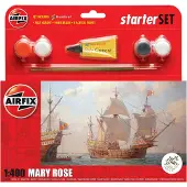 Airfix Maquette Bateau : Starter Set : Mary Rose-