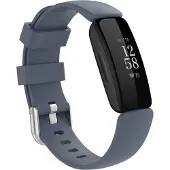 Cover-Discount Fitbit Inspire 2 - Bracelet de remplacement en silicone gris (Silicone), Sangles de montre, Gris