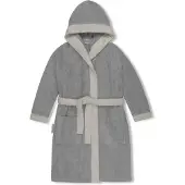 Normani Peignoir 'Elounda' gris / gris clair