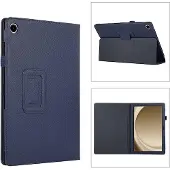 Cover-Discount Galaxy Tab A9+ - Étui stand bi-fold bleu foncé (Samsung Galaxy Tab A9+), Étui pour tablette, Bleu