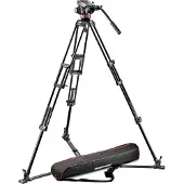 Manfrotto Mvh502a-546gb Tripod Noir