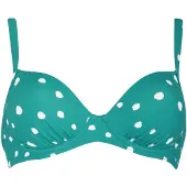 Vivid Hauts de bikini turquoise / blanc naturel